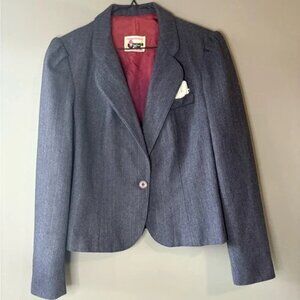 VINTAGE 1970's Chorus Line Exclusive to Rickis size 13/14 Wool Blazer